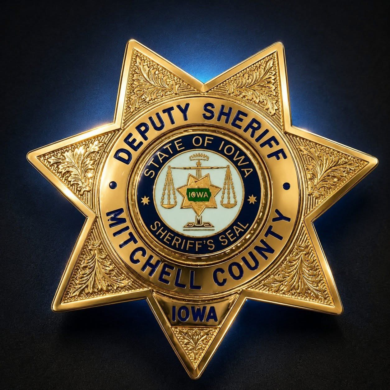 Mitchell County Sheriff's badge